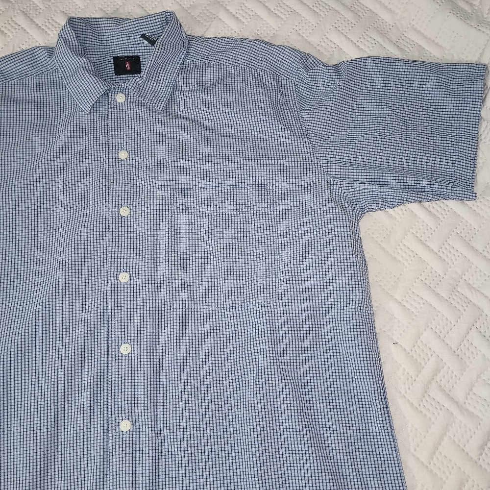 Men's Levi's‎ Casual Button Down Short Sleeve Shirt M